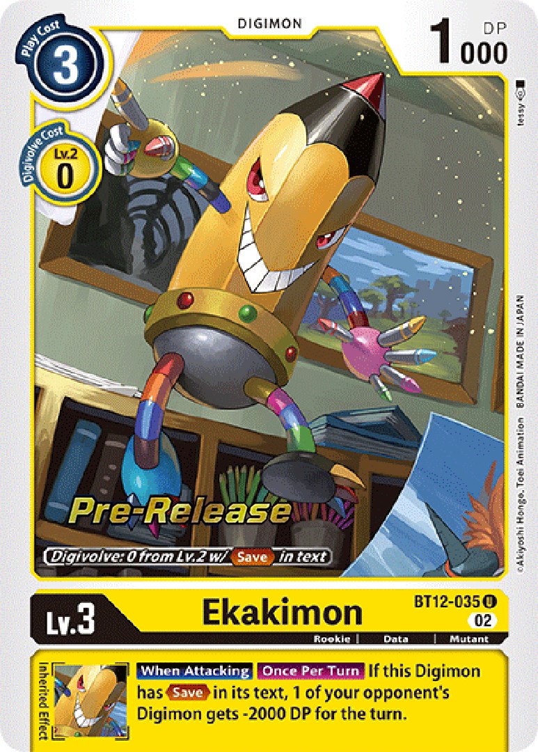 Ekakimon [BT12-035] [Across Time Pre-Release Cards] | Arkham Games and Comics