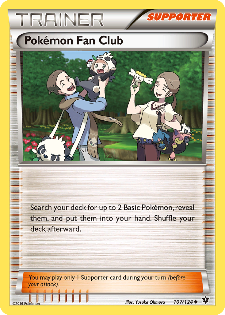 Pokemon Fan Club (107/124) [XY: Fates Collide] | Arkham Games and Comics
