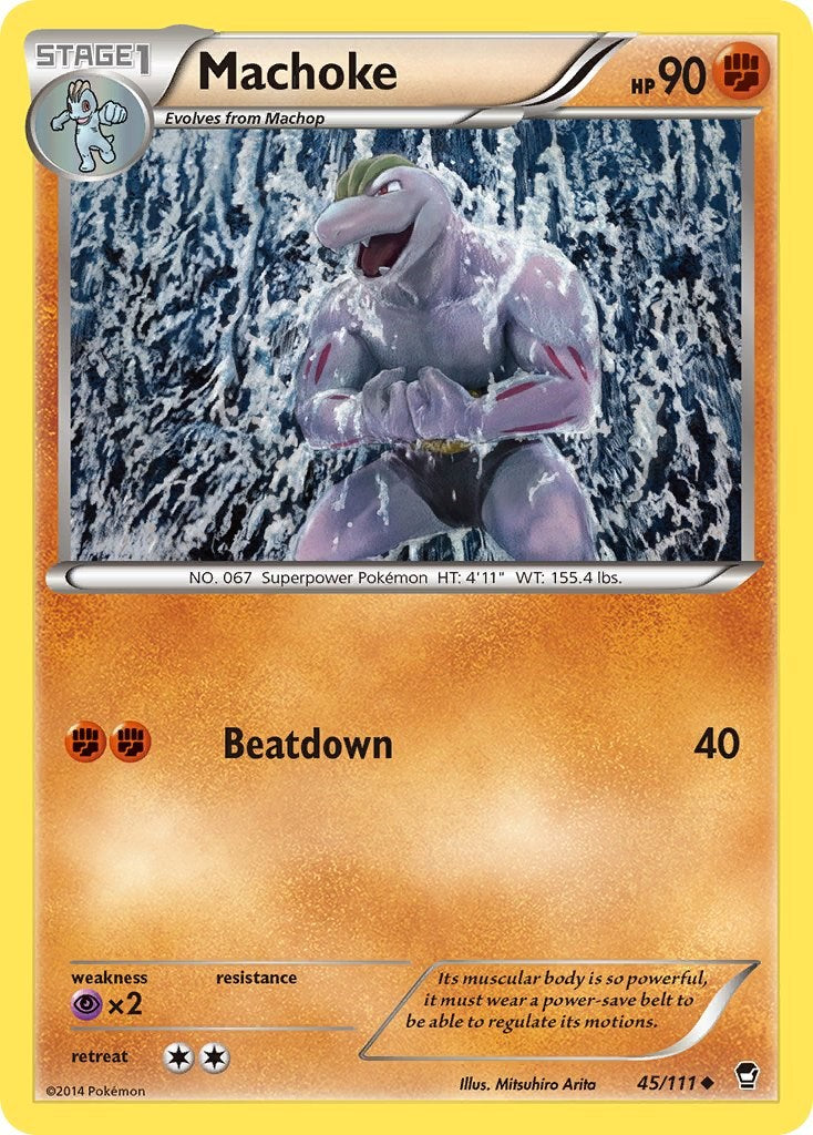 Machoke (45/111) [XY: Furious Fists] | Arkham Games and Comics