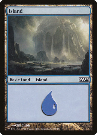 Island (235) [Magic 2012] | Arkham Games and Comics