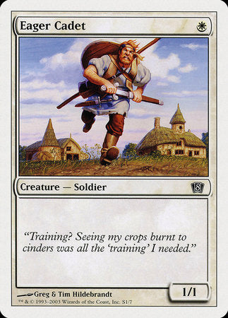 Eager Cadet [Eighth Edition] | Arkham Games and Comics