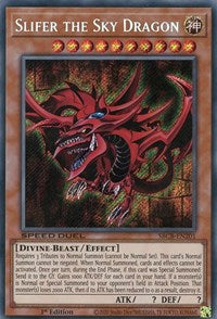 Slifer the Sky Dragon [SBCB-EN201] Secret Rare | Arkham Games and Comics