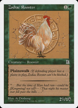Zodiac Rooster [Portal Three Kingdoms] | Arkham Games and Comics