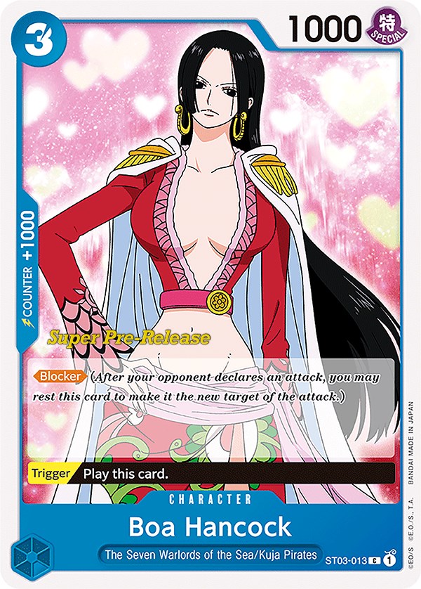 Boa Hancock [Super Pre-Release Starter Deck: The Seven Warlords of the Sea] | Arkham Games and Comics