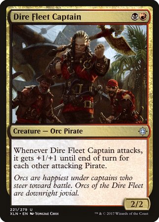 Dire Fleet Captain [Ixalan] | Arkham Games and Comics