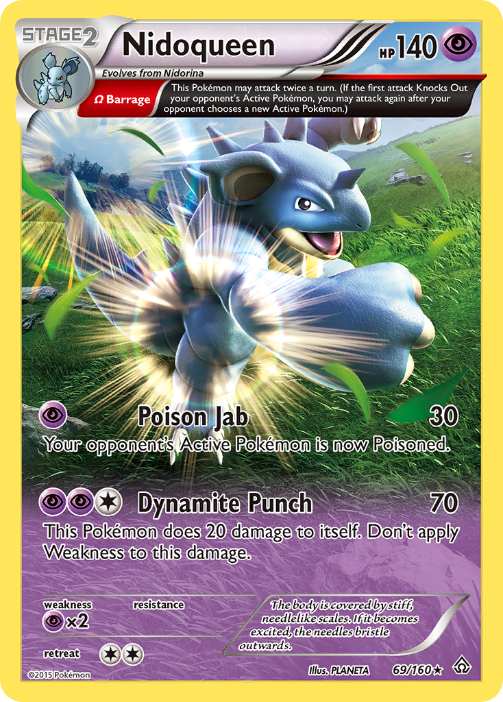 Nidoqueen (69/160) [XY: Primal Clash] | Arkham Games and Comics