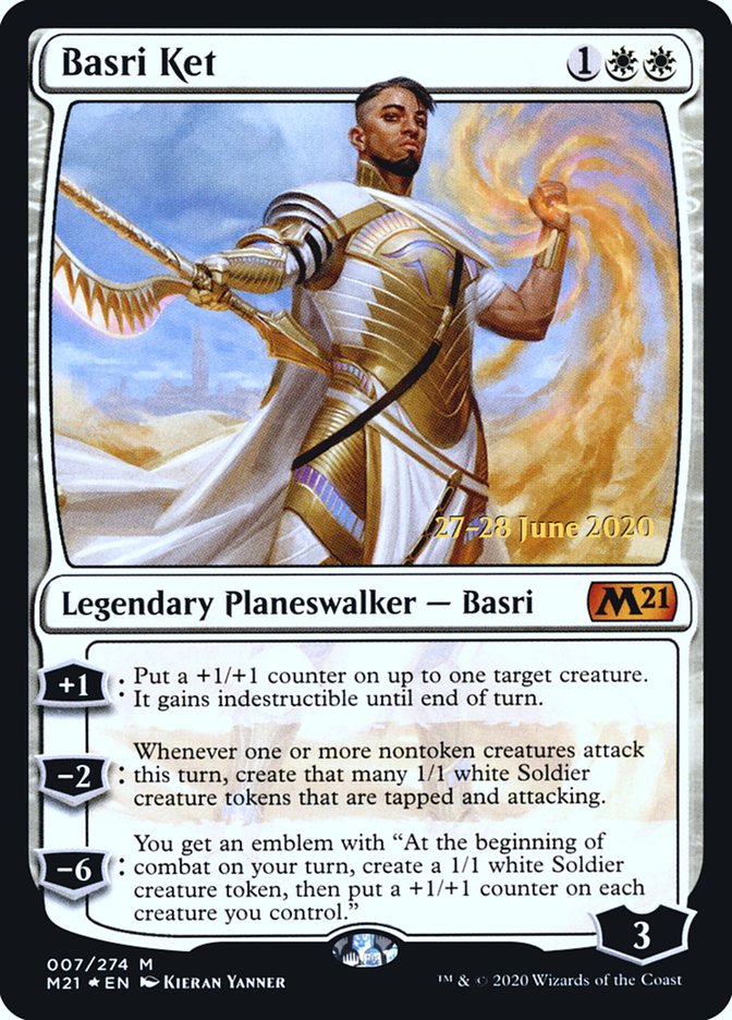 Basri Ket  [Core Set 2021 Prerelease Promos] | Arkham Games and Comics