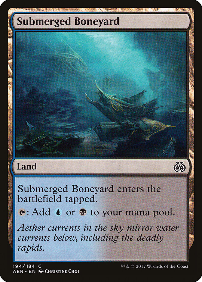 Submerged Boneyard [Aether Revolt] | Arkham Games and Comics