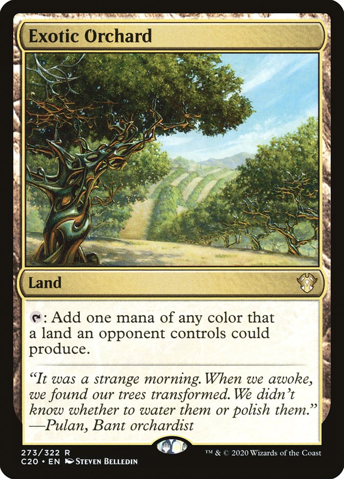 Exotic Orchard [Commander 2020] | Arkham Games and Comics