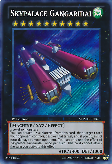 Skypalace Gangaridai [NUMH-EN045] Secret Rare | Arkham Games and Comics