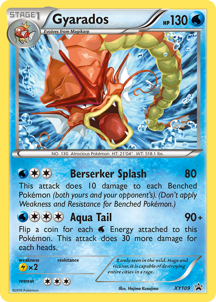 Gyarados (XY109) [XY: Black Star Promos] | Arkham Games and Comics