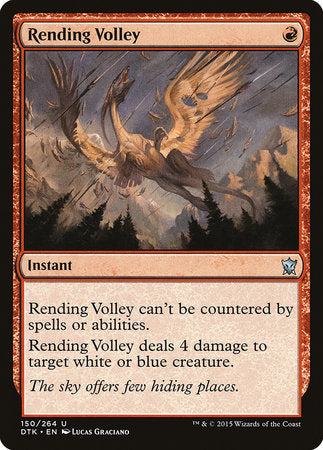 Rending Volley [Dragons of Tarkir] | Arkham Games and Comics