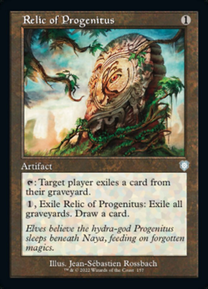 Relic of Progenitus (Retro) [The Brothers' War Commander] | Arkham Games and Comics
