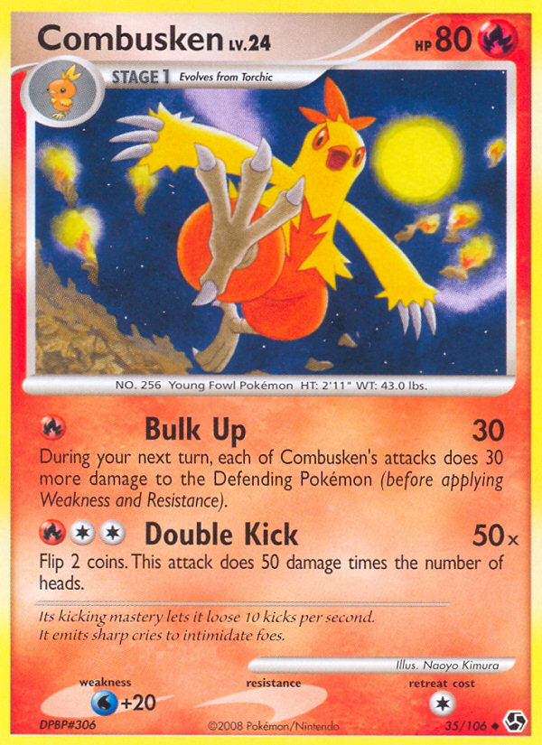Combusken (35/106) [Diamond & Pearl: Great Encounters] | Arkham Games and Comics