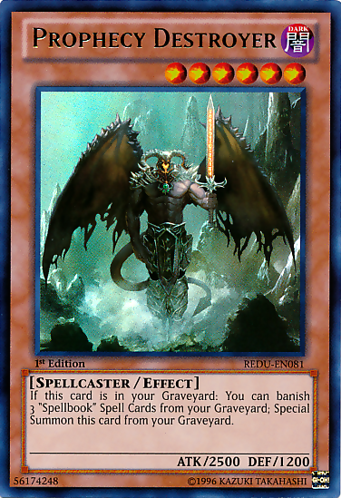 Prophecy Destroyer [REDU-EN081] Ultra Rare | Arkham Games and Comics