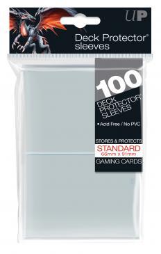 100ct Clear Standard Deck Protectors | Arkham Games and Comics