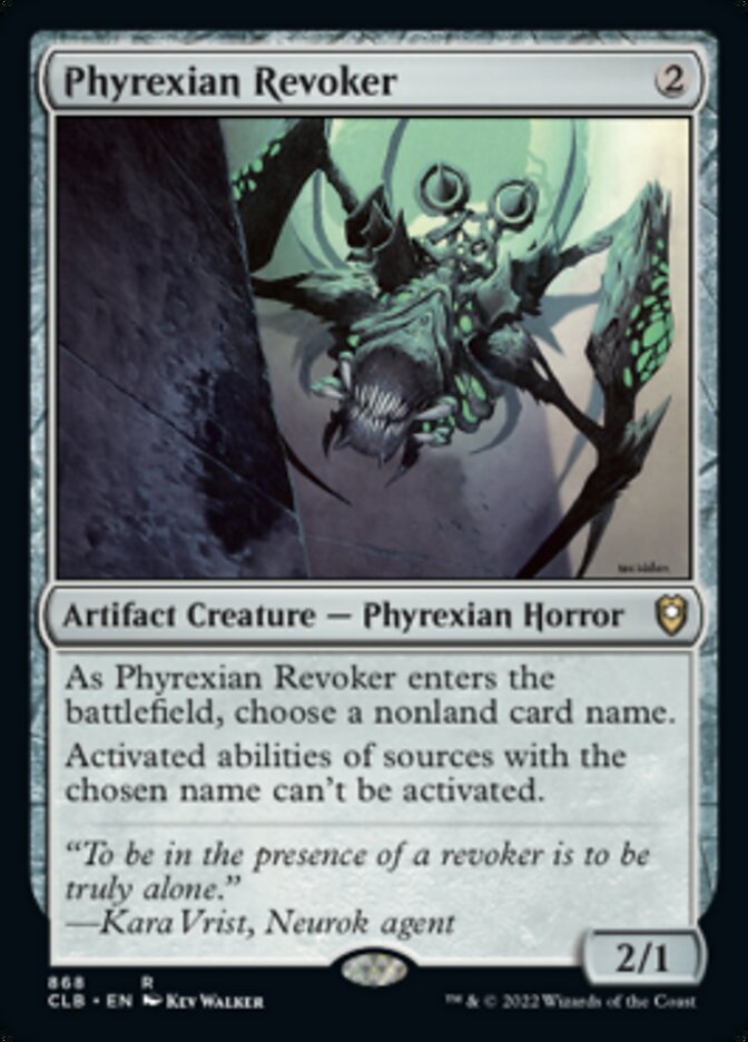 Phyrexian Revoker [Commander Legends: Battle for Baldur's Gate] | Arkham Games and Comics