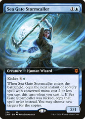 Sea Gate Stormcaller (Extended Art) [Zendikar Rising] | Arkham Games and Comics