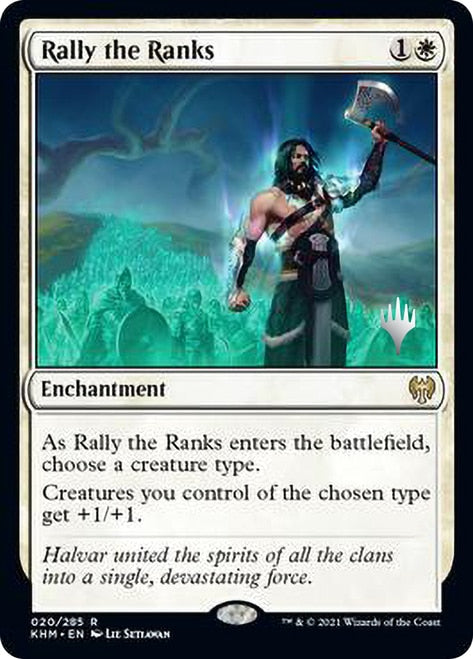 Rally the Ranks [Kaldheim Promo Pack] | Arkham Games and Comics