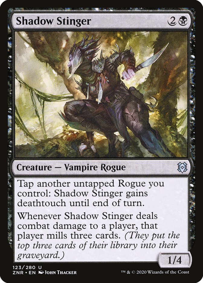 Shadow Stinger [Zendikar Rising] | Arkham Games and Comics