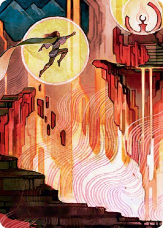 Thrill of Possibility Art Card [Strixhaven: School of Mages Art Series] | Arkham Games and Comics