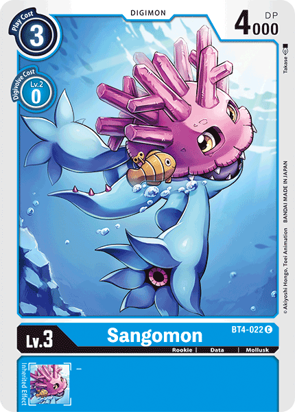 Sangomon [BT4-022] [Great Legend] | Arkham Games and Comics