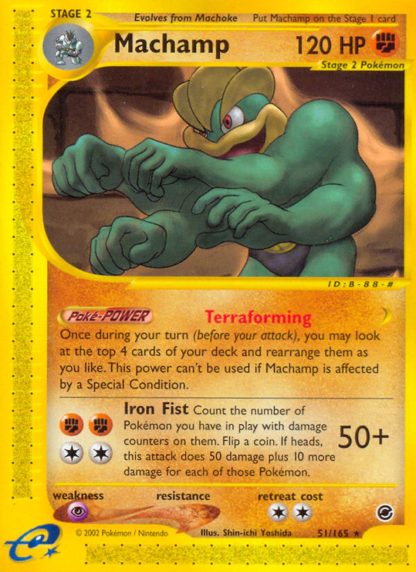 Machamp (51/165) [Expedition: Base Set] | Arkham Games and Comics