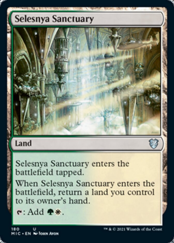 Selesnya Sanctuary [Innistrad: Midnight Hunt Commander] | Arkham Games and Comics