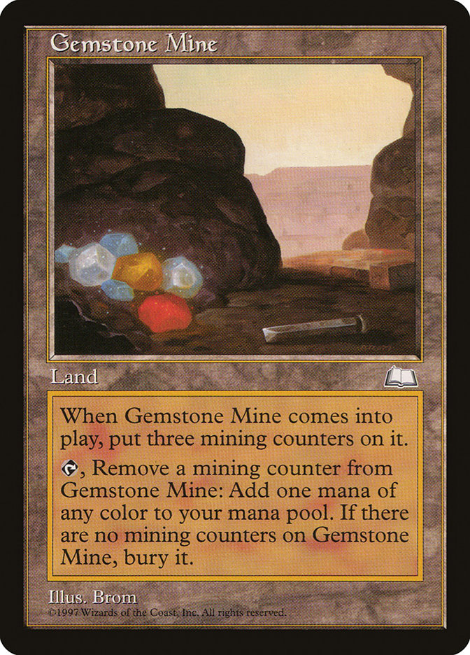 Gemstone Mine [Weatherlight] | Arkham Games and Comics