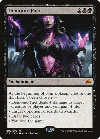 Demonic Pact [Magic Origins] | Arkham Games and Comics