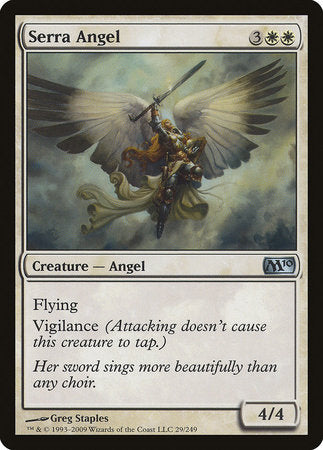 Serra Angel [Magic 2010] | Arkham Games and Comics