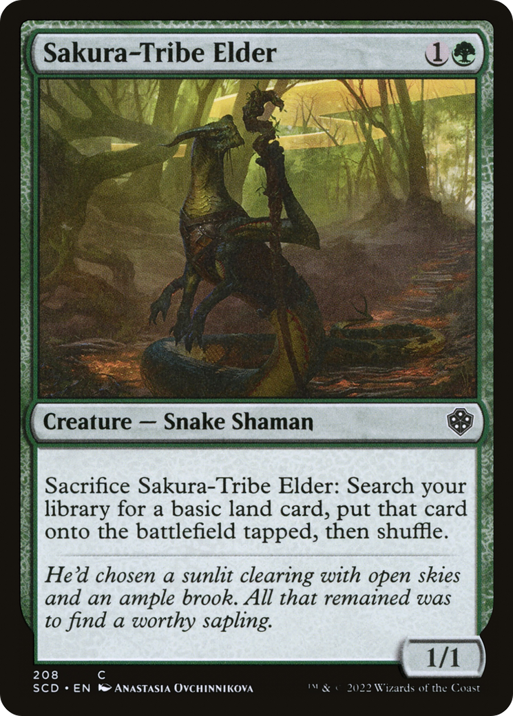 Sakura-Tribe Elder [Starter Commander Decks] | Arkham Games and Comics