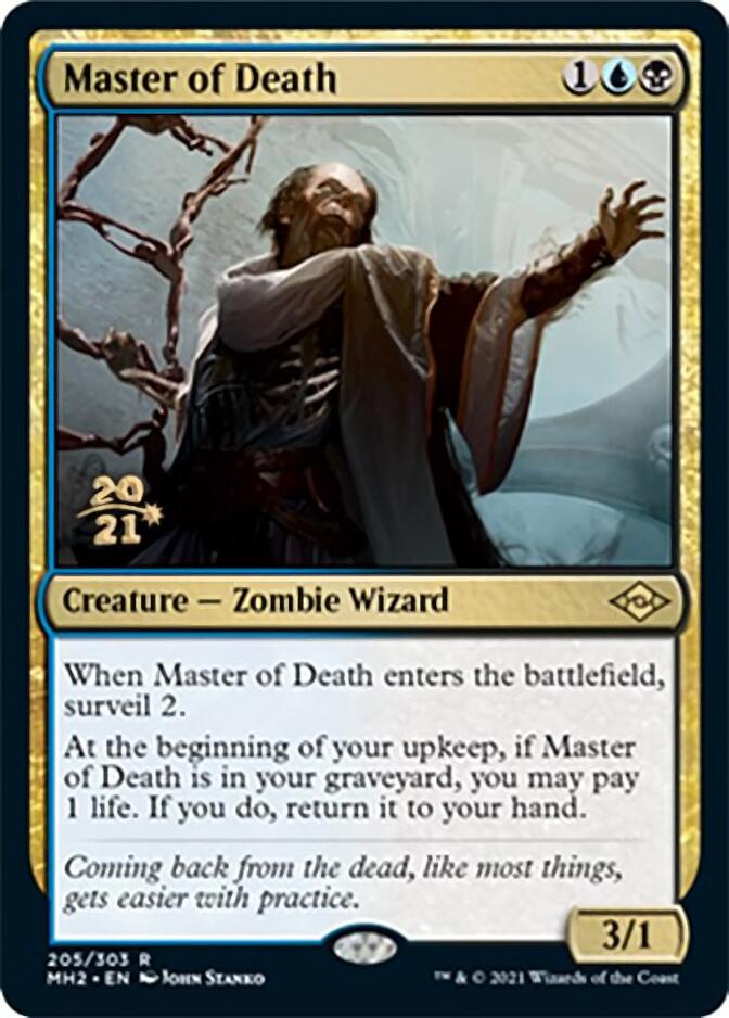 Master of Death [Modern Horizons 2 Prerelease Promos] | Arkham Games and Comics