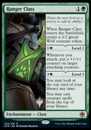 Ranger Class (Promo Pack) [Dungeons & Dragons: Adventures in the Forgotten Realms Promos] | Arkham Games and Comics