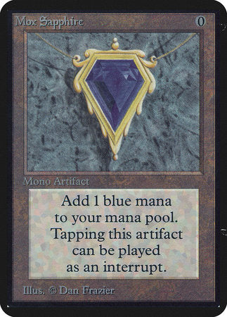Mox Sapphire [Limited Edition Alpha] | Arkham Games and Comics