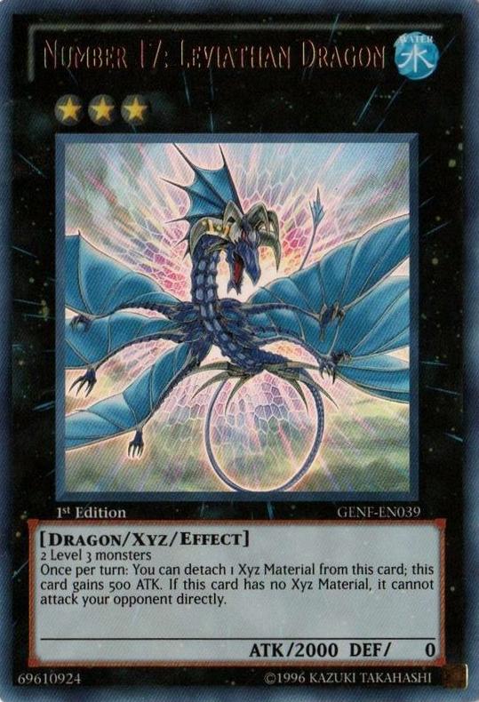 Number 17: Leviathan Dragon [GENF-EN039] Ultra Rare | Arkham Games and Comics