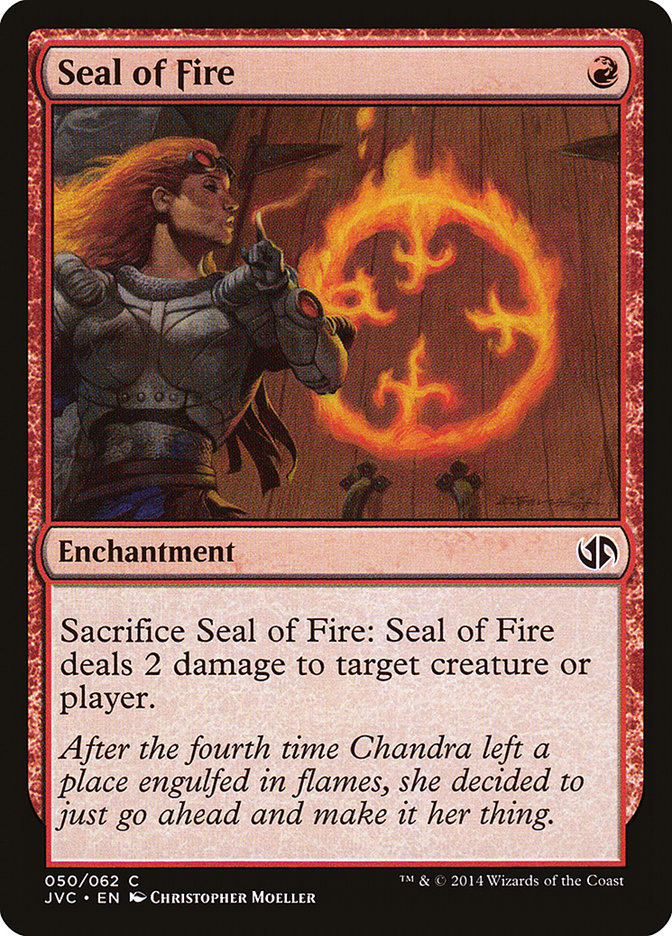 Seal of Fire [Duel Decks Anthology] | Arkham Games and Comics