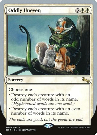 Oddly Uneven [Unstable] | Arkham Games and Comics