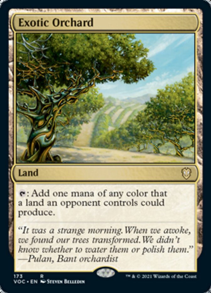 Exotic Orchard [Innistrad: Crimson Vow Commander] | Arkham Games and Comics