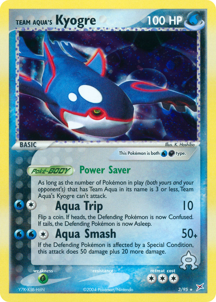 Team Aqua's Kyogre (3/95) (Theme Deck Exclusive) [EX: Team Magma vs Team Aqua] | Arkham Games and Comics