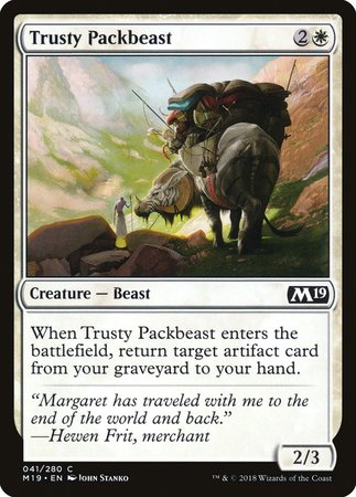 Trusty Packbeast [Core Set 2019] | Arkham Games and Comics