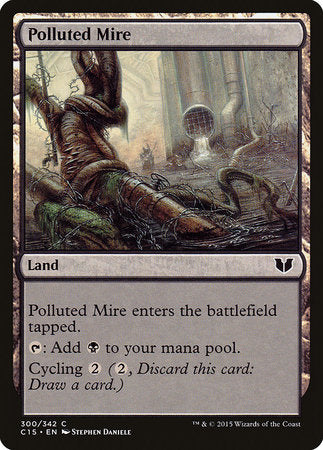 Polluted Mire [Commander 2015] | Arkham Games and Comics