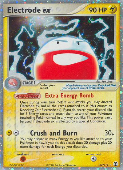 Electrode ex (107/112) [EX: FireRed & LeafGreen] | Arkham Games and Comics