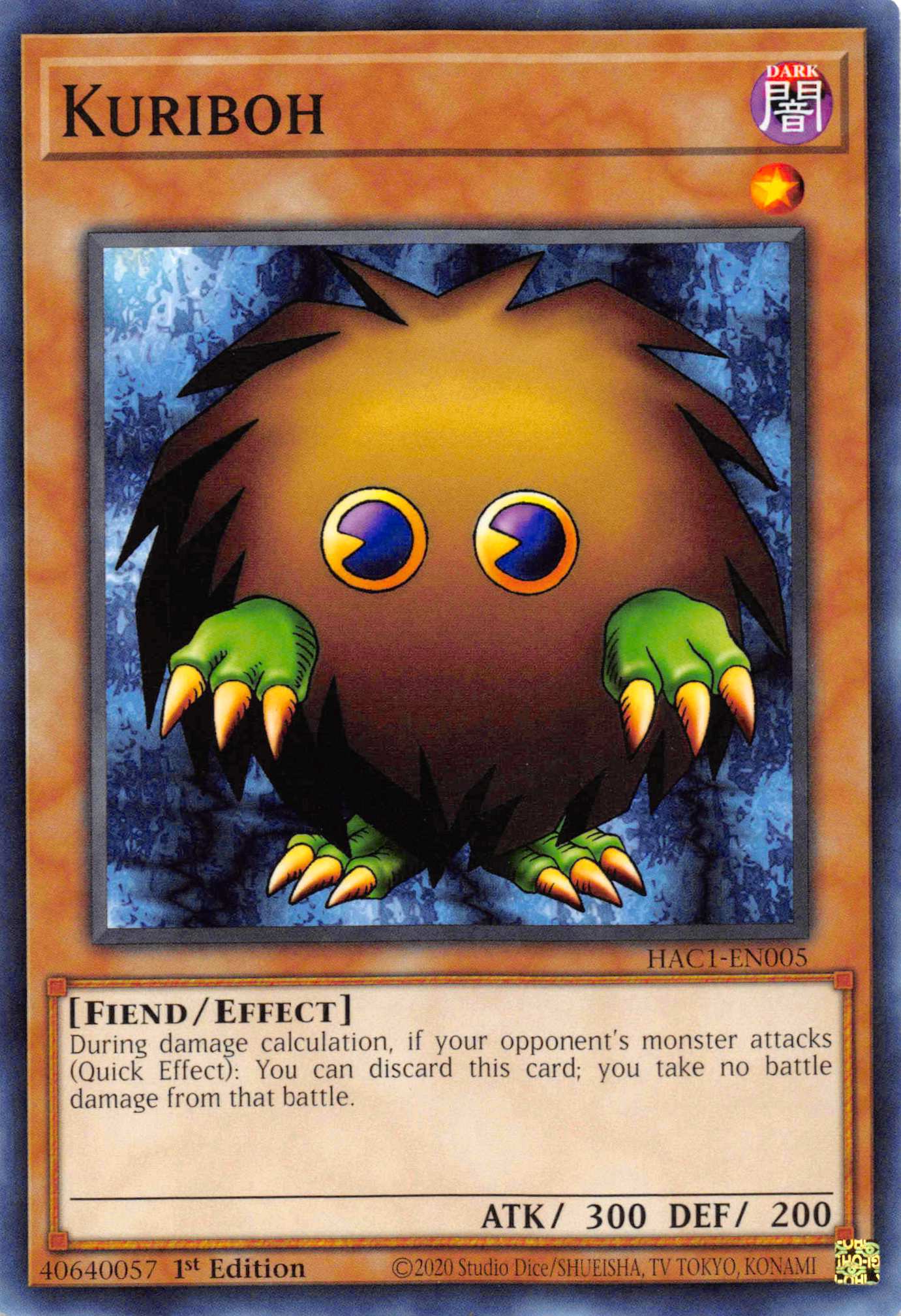 Kuriboh [HAC1-EN005] Common | Arkham Games and Comics