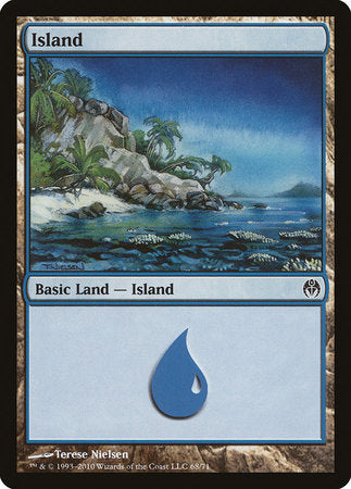 Island (68) [Duel Decks: Phyrexia vs. the Coalition] | Arkham Games and Comics