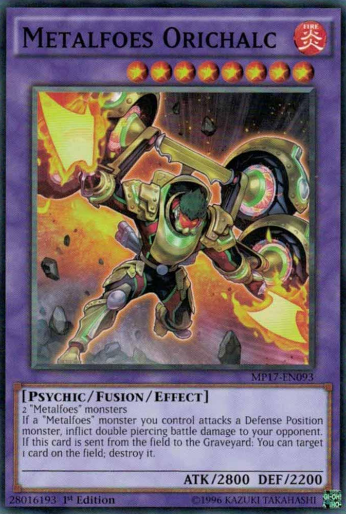 Metalfoes Orichalc [MP17-EN093] Common | Arkham Games and Comics