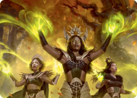Dawnhart Wardens Art Card [Innistrad: Midnight Hunt Art Series] | Arkham Games and Comics