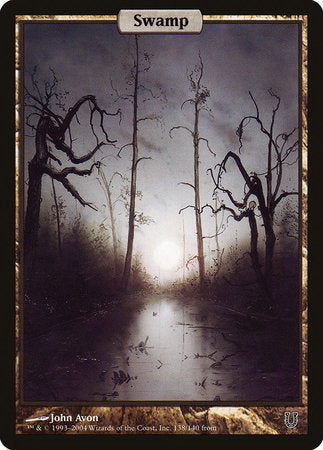 Swamp - Full Art [Unhinged] | Arkham Games and Comics