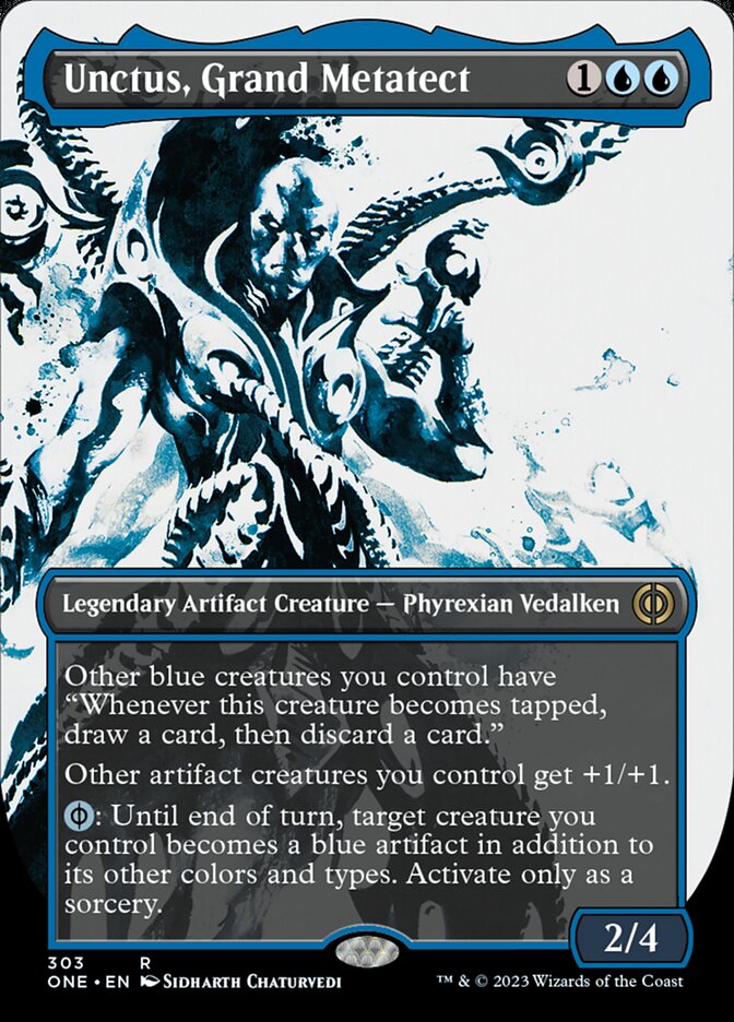 Unctus, Grand Metatect (Borderless Ichor) [Phyrexia: All Will Be One] | Arkham Games and Comics