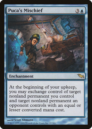 Puca's Mischief [Shadowmoor] | Arkham Games and Comics